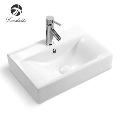 China Artistic Wash Furniture Sink Modern High Quality White Ceramic Bathroom for sale