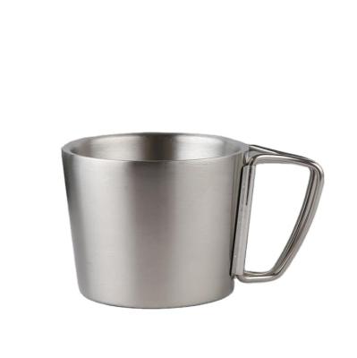 China WS-CU051 12oz Reusable Stainless Steel Coffee Espresso Mug Cup Stainless Steel Reusable Hot Drinks Cups for sale