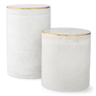 China Sustainable Marble Material Custom Marble Toothbrush Holder For Home Use for sale