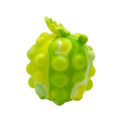 China -40â „ ƒ | 250â „ ƒ Pineapple Noise Stress Ball Silicone Stress Relief Anxiety Push Bubble Toys Stress Balls For Kids Adults for sale