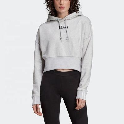 China Top Women OEM Logo Latest Design Lady Pullover Women's Hoodies Long Sleeve QUICK DRY Cropped Women's Hoodies for sale