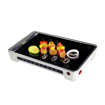 China CHG-A15S Stainless Steel Glass Ceramic BBQ Electric Glass Grill for sale