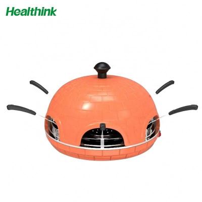 China Outdoor Electric Oven For Professional 6 Person Pizza Pizza Maker for sale