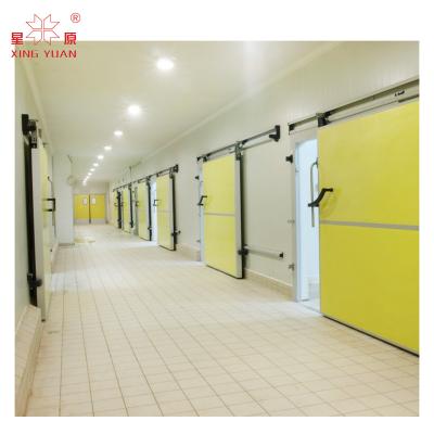 China Factory Price Manufacturer Supplier 150mm pu sandwich walk in cooler room door Sliding Door for sale