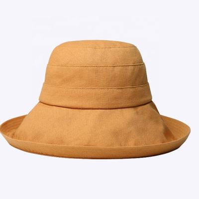 China COMMON Fashionable Small MOQ Customized Big And Long Bill Summer Hats Girls Women Style Bucket Hats For Outdoor for sale