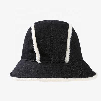 China 2020 Customized Hot Customized Logo Fleece Children Kids Hats Bucket Material Hats COMMON For Outdoor for sale