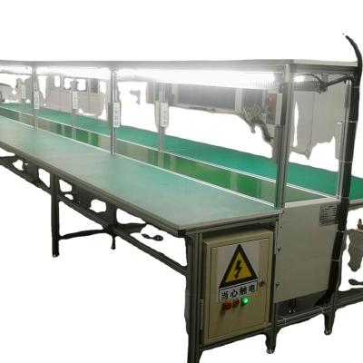 China Belt Conveyer Line Mobile Phone Assembly Line en venta