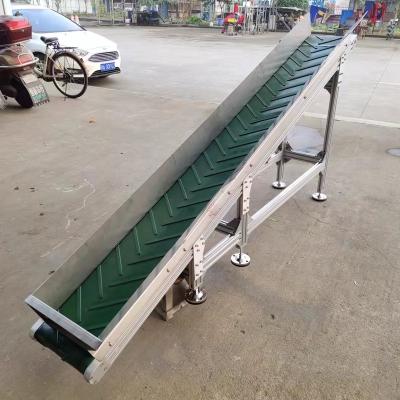 China Small Incline Angle Belt Conveyor en venta