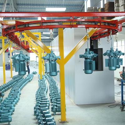 Chine Track Overhead Conveyor Hanging Accumulation Chain Overhead Conveyor System à vendre