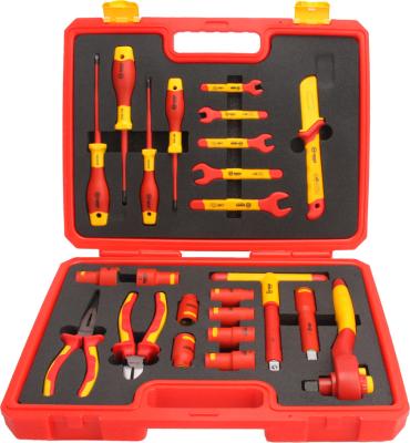 China Tool Kit 24 Pcs VDE GS Screwdriver Tool Kit And Pliers for sale