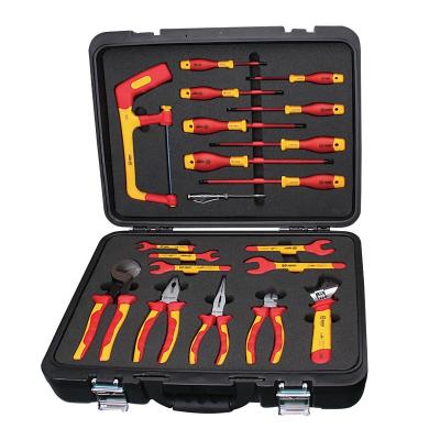 China Tool Kit 98Pcs Multi Functional Insulated Electrician Tool Set for sale