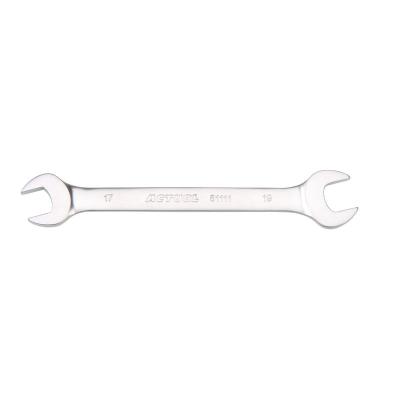 China Double matt high clearance cheap stock factory price open end wrench auto repair wrenches for sale