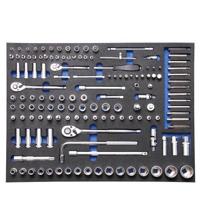 China Tool Kit Factory Wholesale Professional 136pcs Mixed Sockets Set For Automobile Repair In Tool Kit for sale