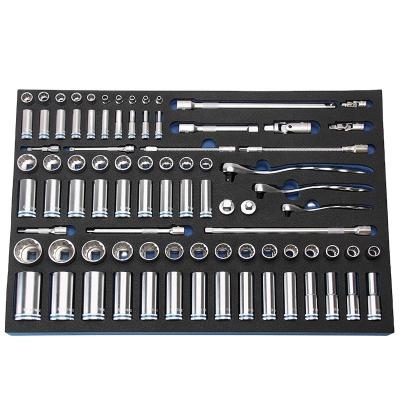 China Tool kit factory wholesale professional 85pcs mixed sockets set for auto repair in tool kit for sale