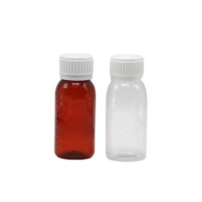 China Pharmaceutical Wholesale Airtight Plastic Cough Syrup Liquid Bottles for sale