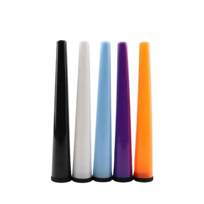 China Container Plastic Conical Tube 85mm 98mm Tapered Tube 110mm With Lid for sale