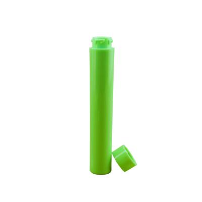 China Medicine Amazon Seller Pull Down And Rotate Tube 73mm 85mm 105mm Child Resistant Plastic Tubes for sale