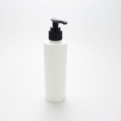 China Cosmetic Packaging Container Shampoo Bottle PE Pump Press Plastic Bottle for sale