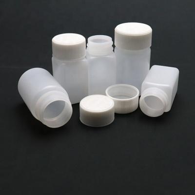 China Wholesale Medicine HDPE Pill Bottle Plastic Tablet Storage Container With Child Proof Lids Push Down& Turn for sale