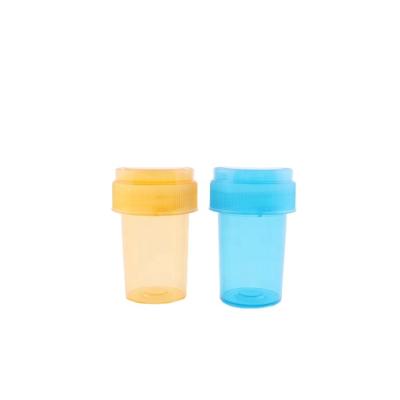 China 6/8/13/16/20/30/40/60/120Dr And Customized Plastic Reversible Lid Pharmaceutical Vials Child Resistant Bottles for sale