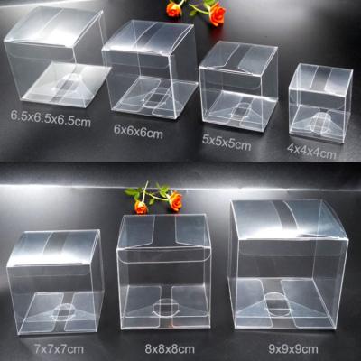 China Recyclable Transparent PET Packaging Transparent PVC Packaging Plastic Boxes for sale