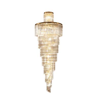 China Large Modern Commercial Decoration Luxury Chandelier For Hotel for sale