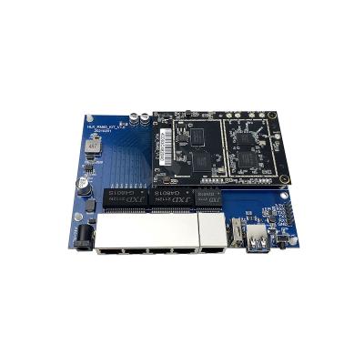 China Smart Home MT7621+MT7905 Openwrt GbE WiFi HLK-RM60 802.11a/b/g/n/ac/ax Router Module with Developing Board and Kits for sale