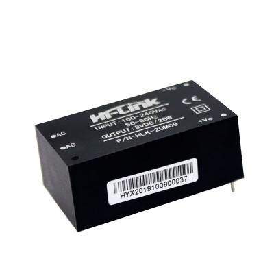 China HLK Mini Switch Power Supply 20W 9V 2200mA Output Ups For AC Power To Step Down 57*33*22.5MM for sale