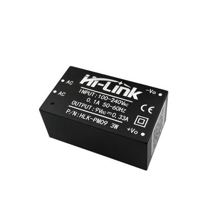 China 220V To AC 9V3W DC Power Supply Module HLK-PM09 Circuit Converter 34*20*15mm for sale