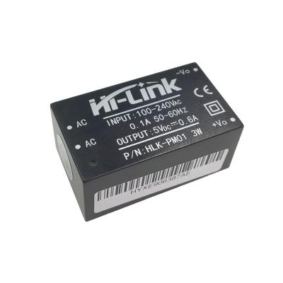 China Low Ripple AC-DC 5v Step Down 600mA 3w Isolated Switching Power Supply Module 220v HLK-PM01 for sale