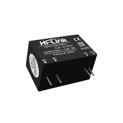 China AC-DC Converter 2W 5v 400mA Output HLK-2M05 PCB Mounted MINI Power Supply Hi-link Manufacturer for sale