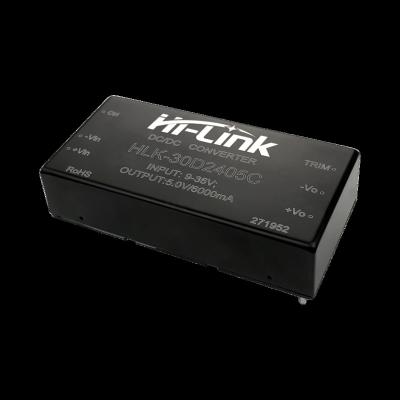 China Hi-Link New 24V to 5V 6A 30W Regulated Power Supply HLK-30D2405C DC-DC Isolation Switching Step-Down Module 50.8*25.4*11mm for sale