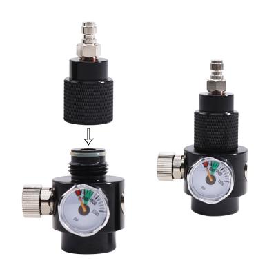 China SMACO OEM 7Mpa Durable Hydraulic Pressure Relief Safety Valve CO2 Cylinder Adjustable Regulator for sale