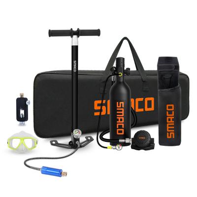 China Swimming/Diving SMACO S400 C SET Underwater Mini Scuba Diving Equipment Swimming Cylinder Cylinder Tank Freedom Breath of Air 15-20 Minutes for sale