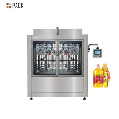 China Linear Type 1L-5L Edible Oil Frying Oil Bottle Filling Food Npack Machine for sale