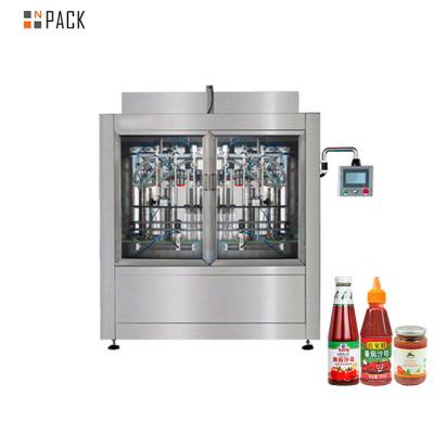 China Automatic Hotels Npack Piston Tomato Sauce Filling Machine For Glass Jar for sale