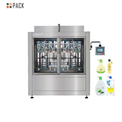 China Full Automatic Food Npack Liquid Filling Machine For Plastic Bottle for sale