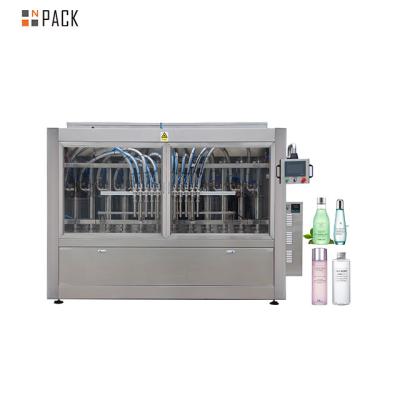 China Food Npack Servo Motor Manufacturing 100ml-500ml PET Bottle Filling Machine for sale