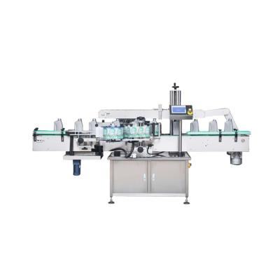 China Wrap Stick Label On Npack Round Bottle Making High Precision Top Sticker Machine 5 Gallon Labeling Machine for sale