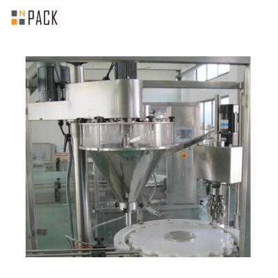 China Making Automatic Food Npack Piston Monoblock Filling And Capping Machine for sale