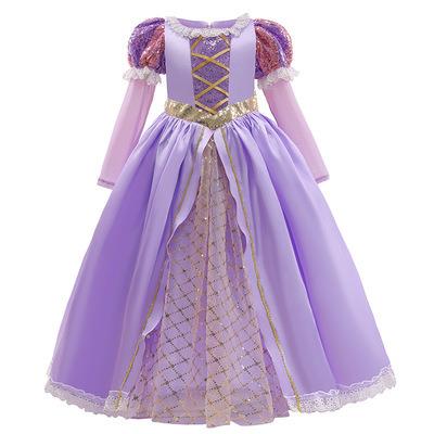 China LZH Anti-wrinkle baby wedding dress for children Kids Cosplay costume Halloween dresses up Christmas party clothing for sale