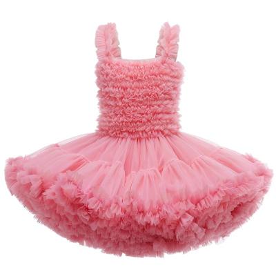 China LZH Washable Baby Tutu Princess Dress Infant First Birthday Party Baptism Dress Kids Wedding Dress Vestidos For 1-6Y for sale