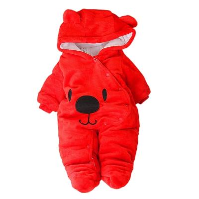 China LZH Polyester/Cotton Winter Baby Rompers Overalls Newborn Rompers Fashion Baby Clothes for sale