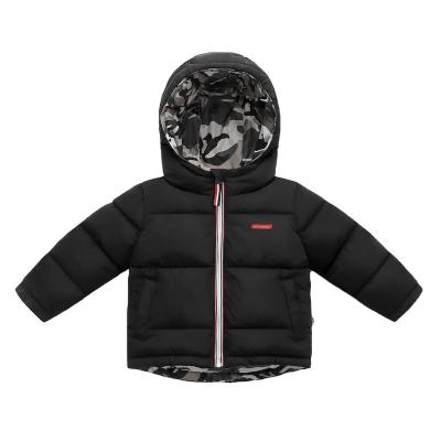 China LZH 2021 Viable Kids Down Padded Jacket For Kids Camouflage Double Sided Wear Autumn Winter Baby Boys Coat for sale