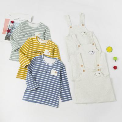 China LZH Casual Stripes Boys Sets Children's Clothing Babies 2Pcs Outfit For Kids Clothes for sale