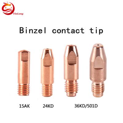 China Torch All Kinds of MIG Welding Tip Contact Tips for sale