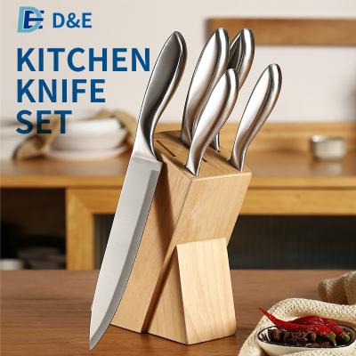 China Viable Wholesale Slicing Serving Knife Chef Santoku Knives Japanese Stainless Steel Kitchen Knife Set for sale