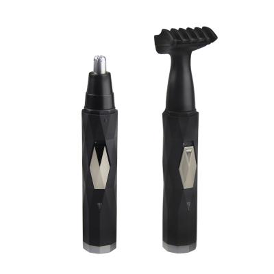 China Wholesale Cheap Portable Electric Car Nose Trimmer Personal Care Ear Whiskers 2 in 1 Hair Removal Set USB Pen Fill Shape for sale