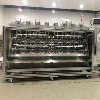 China autrosonic food face mask machine small counting conveyor mask and bag machine for sale