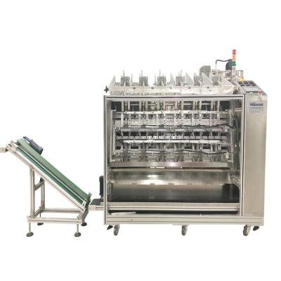 China Automatic Flat Food Container Face Mask Machine Chain Face Mask Machine for sale